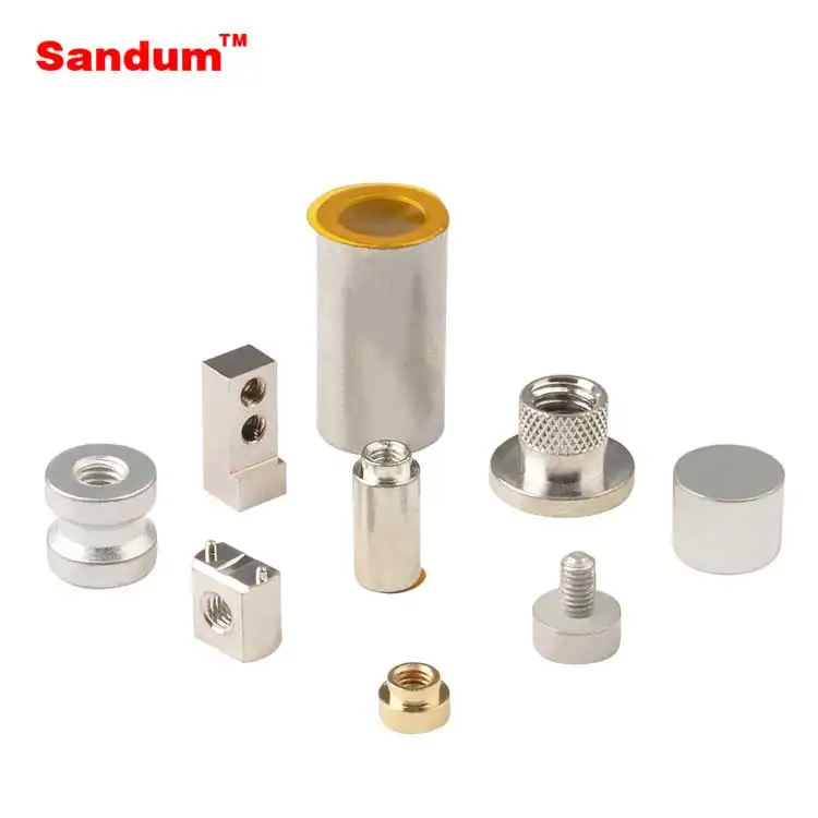 CNC Turning Parts Analogy for 7466114 7466204 7466205 PCB SMD High Currenct PCB Terminal SMD Connected Bolt
