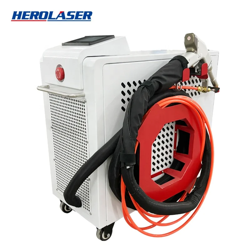 Herolaser Air-Cooled Small 3 in 1 Metal Laser Welding Machine 1500w laser welding