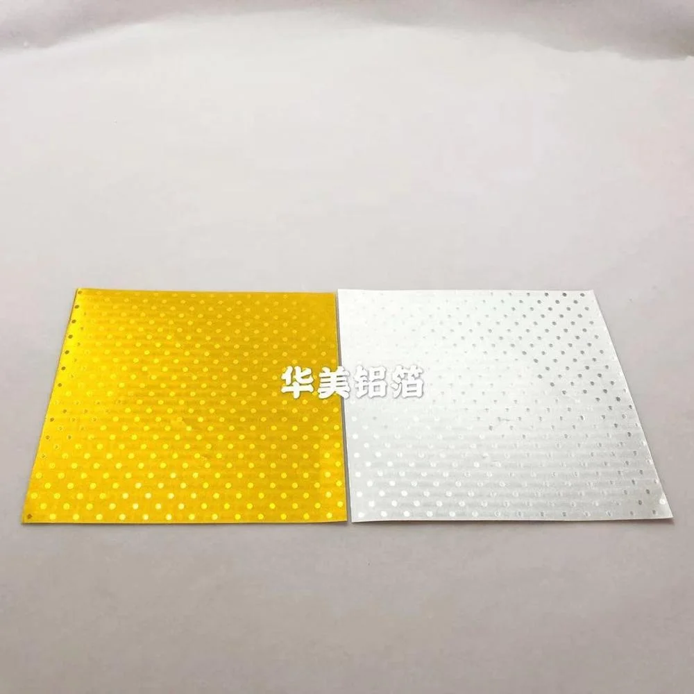
Customized printed Gold aluminum foil paper for chocolate tea cake mooncake printing sheet for food packaging 