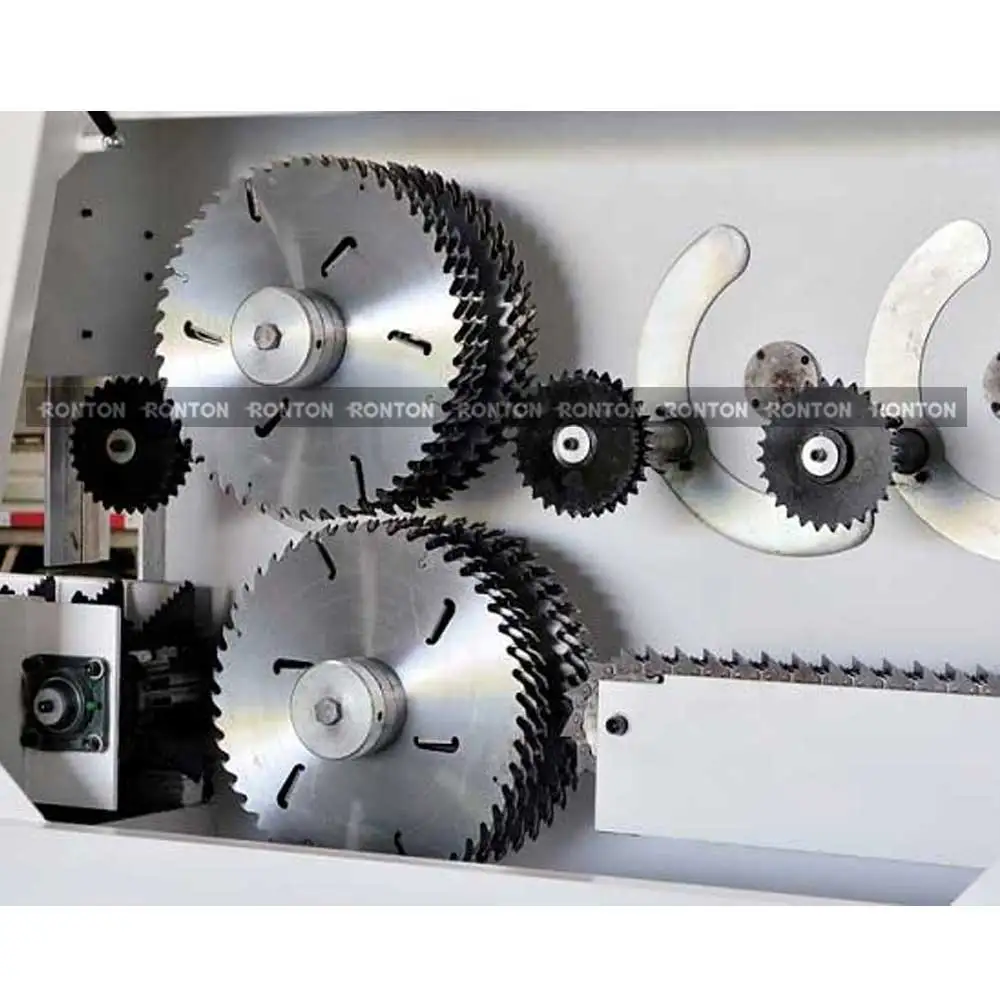 MJR142 Multi Rip Saw Machine Cutting Round Wood Multi Blade Saw Machine