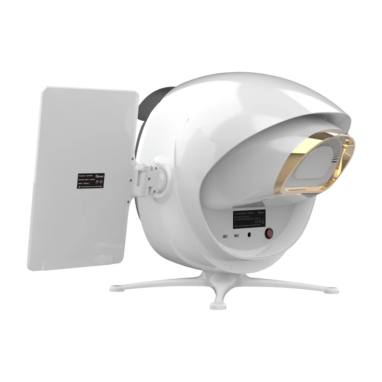 Acne analysis machine 8 in 1 function Max magic mirror lcd system 3d mirror skin analyzer