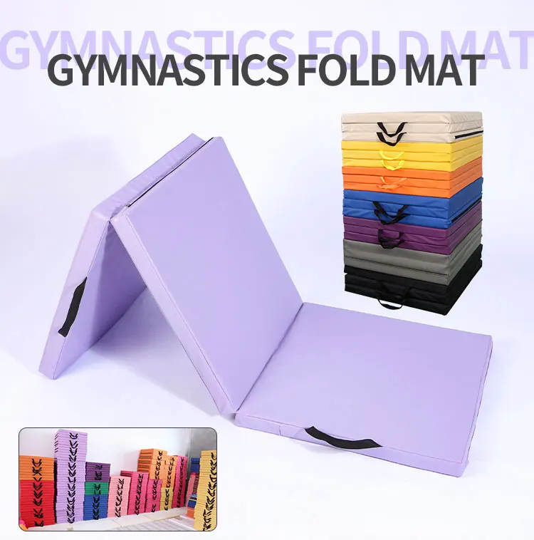 Non-Slip Folding Gymnastics Mat for Exercise Dance Gym Pilates Sports Workout Fitness Exercise Fitness
