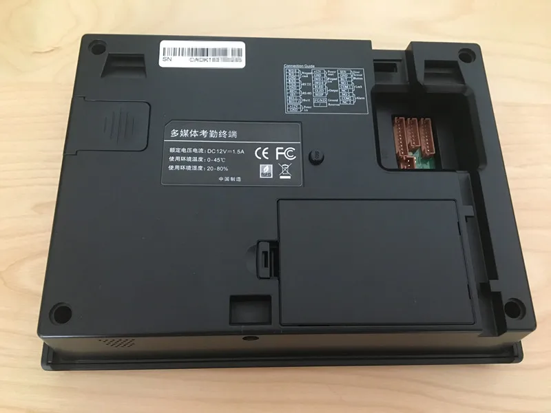 
SMS Photo-ID Time Attendance Terminal and access control IN01 