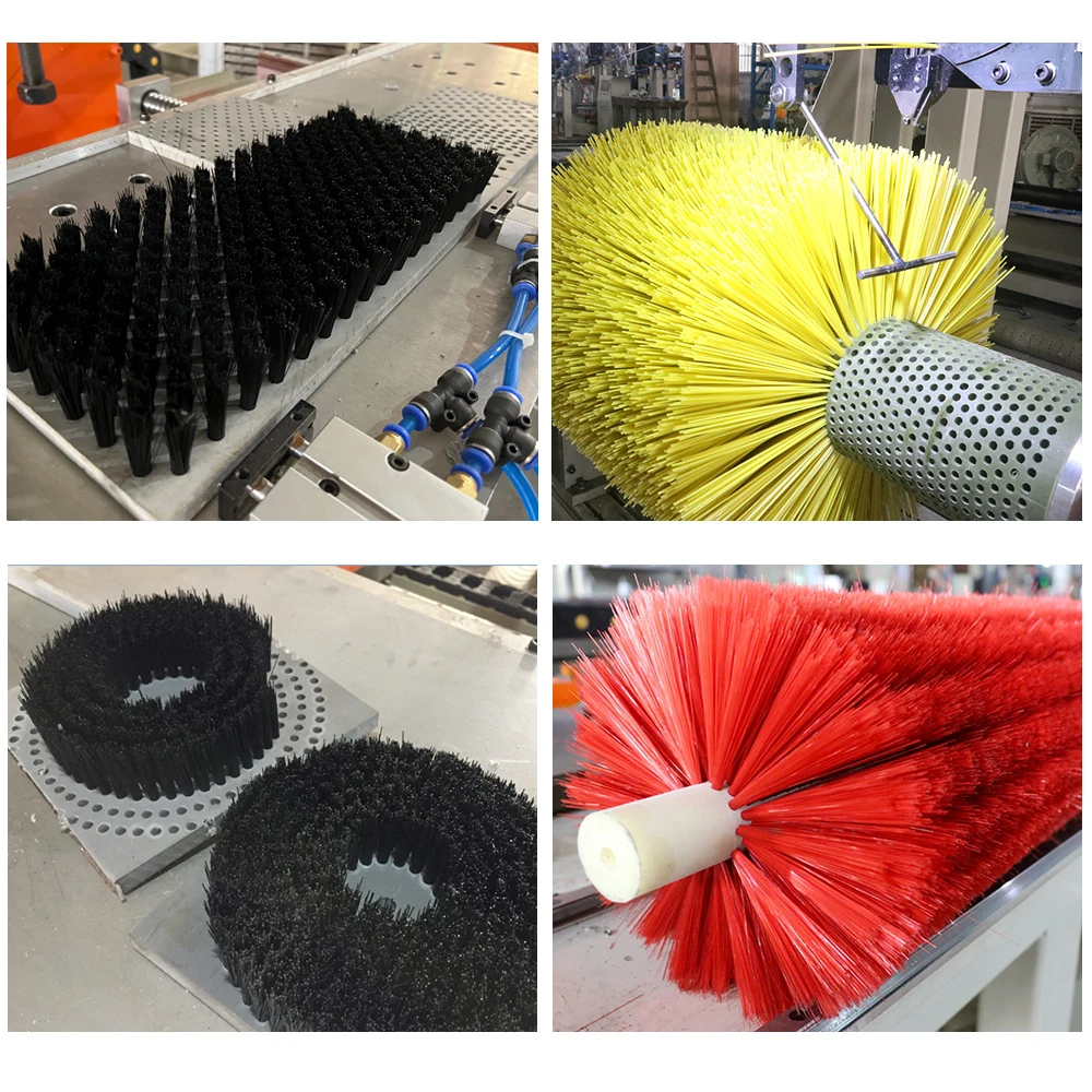 Russia hotsale broom machine paint roller brush making equipment for production brushes