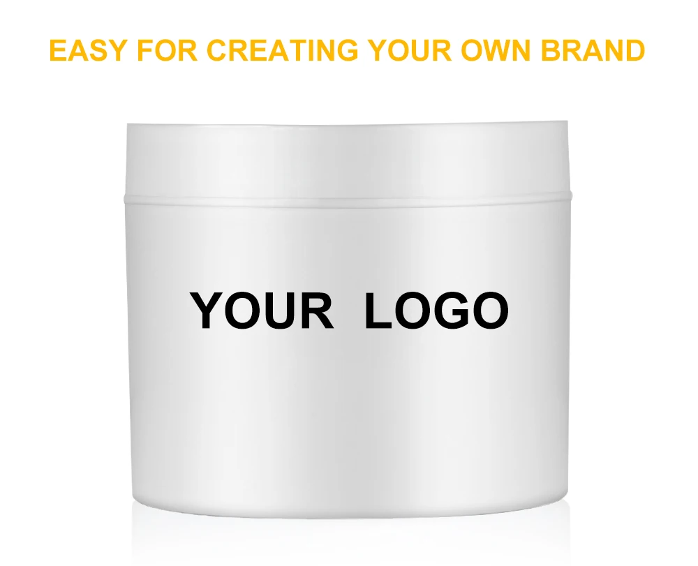 Водонепроницаемый натуральный контроль краев волос без этикетки, экстремальный надежный индивидуальный контроль краев с логотипом