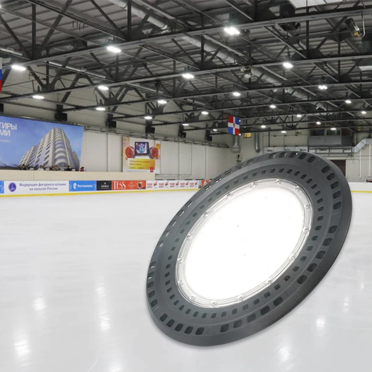 
Wholesale Waterproof IP54 Warehouse Factory Garage 100W 150W 200W UFO LED High Bay Lamp 