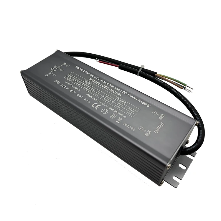 Ac 230v DC12V 5A Triac Dimmable waterproof Power Supply