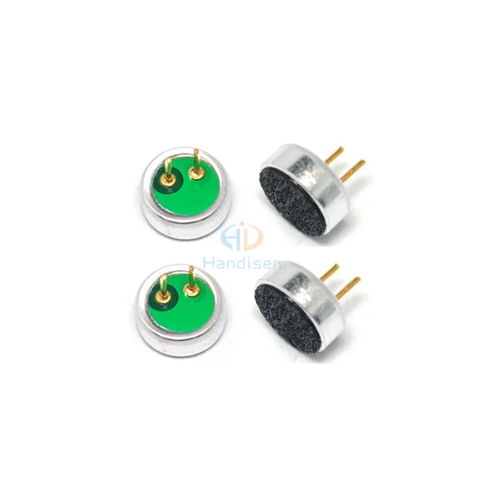 4.5x2.2mm DIP2 Electret Condenser Microphone Capsule MIC Cartridge Omni Directional pickup telecommunications parts 52DB