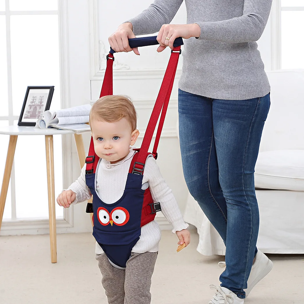 High Quality Cute Children Handheld Kids Walker Helper Safety Cover Straps Adjustable Baby walking belt