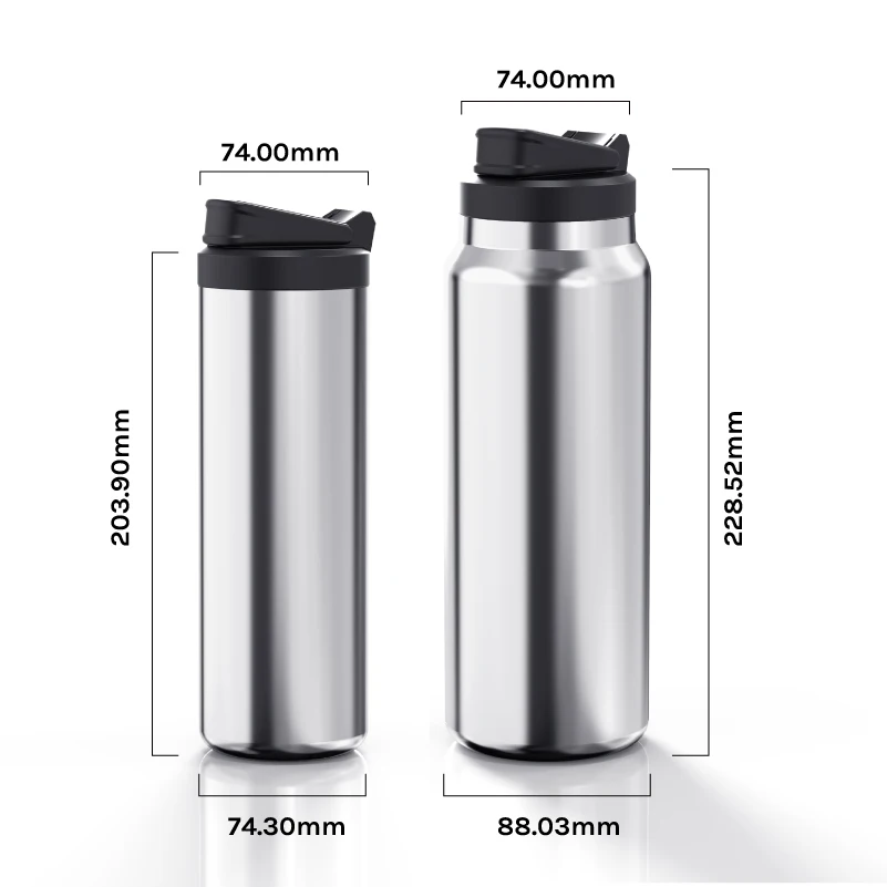 Wholesale 20oz 32oz Printing Vacuum Flasks Stainless Steel Insulated Water Bottle Sports Bottle