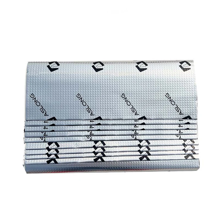 Aslong Car Sound Deadener Butyl Rubber Damping Mat Butyl Rubber Shock Absorption Pad Butyl Rubber Shock Absorption Pad