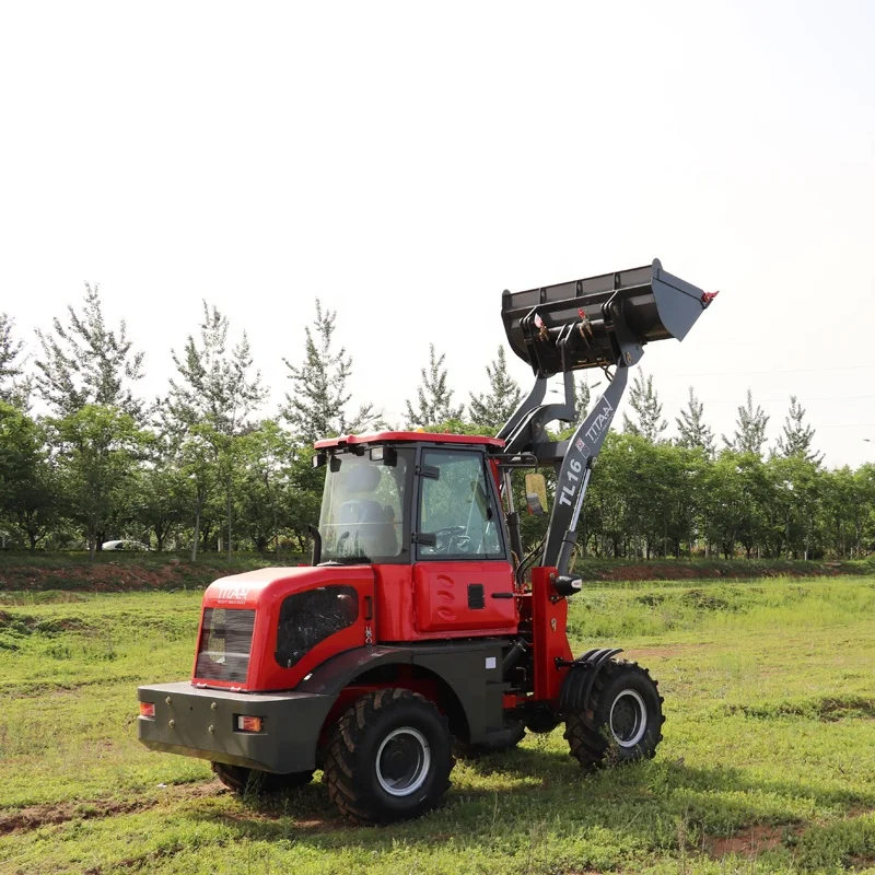 Новый китайский Автопогрузчик бренда titan 1600 кг фронтальный с аксессуарами