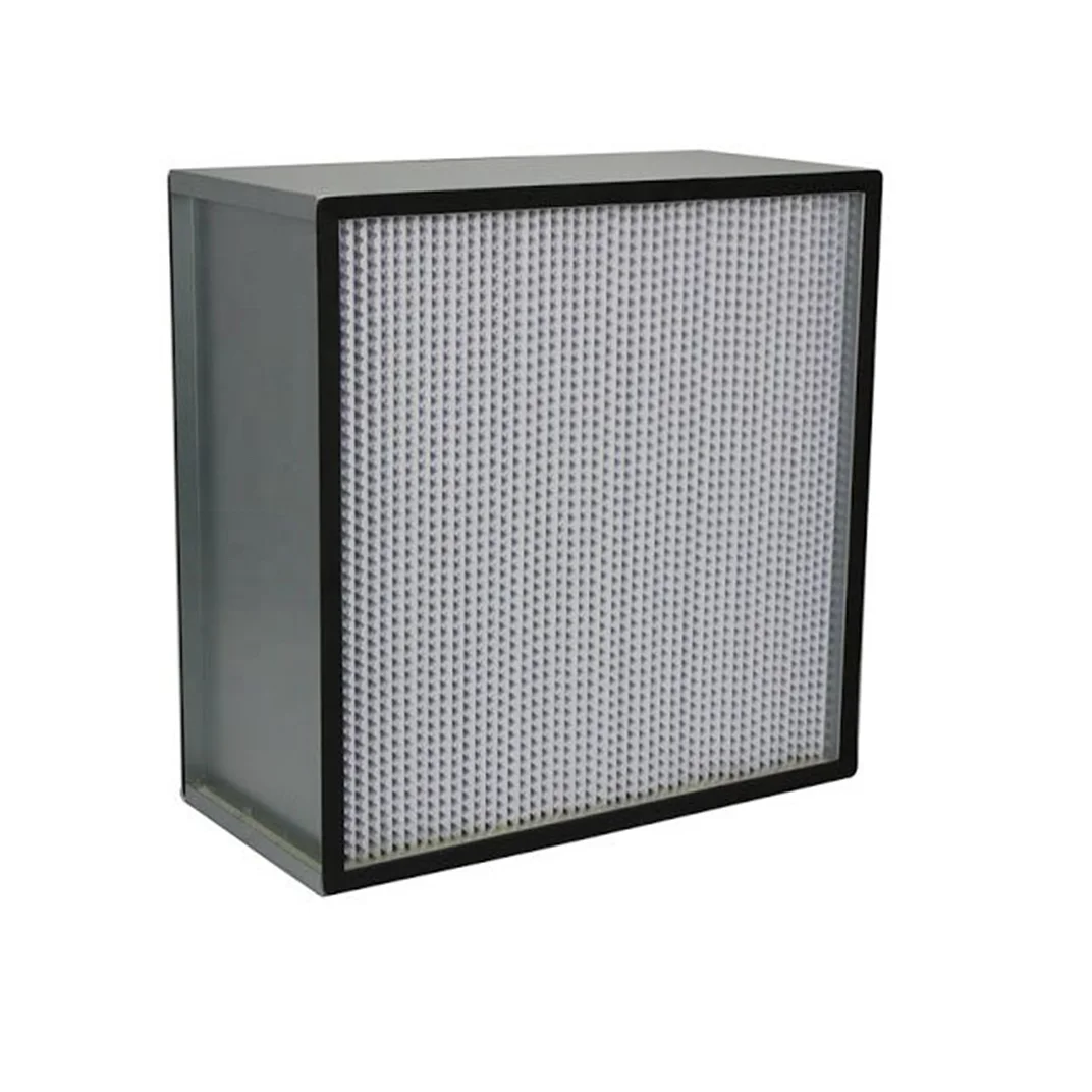 HEPA filter with separator