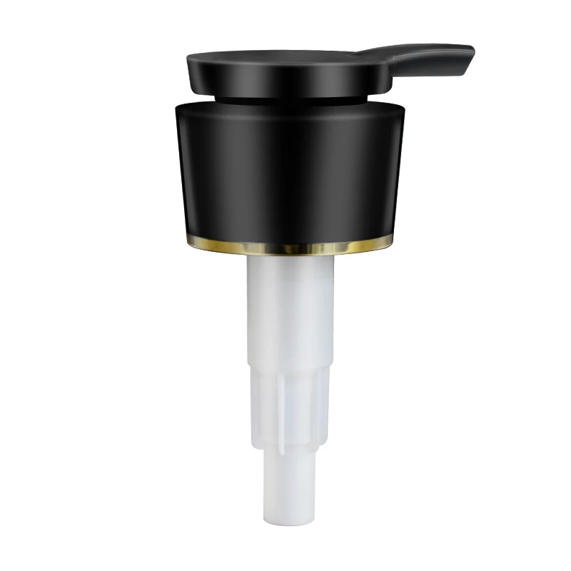 Cosmetic lotion sprayer bottle pump shampoo soap pump PP packing  glass bottle pump 24/410 28/410