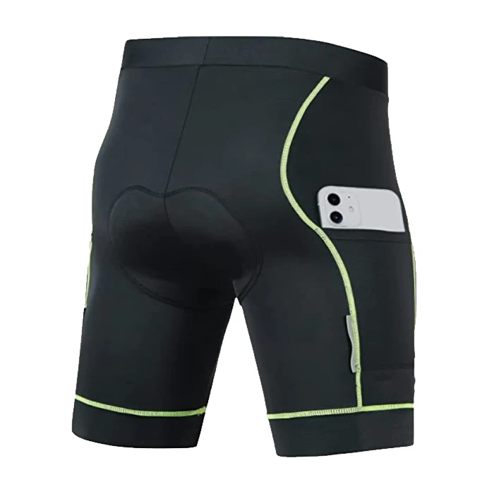 Moisture wicking cycling shorts high stretch cycling 3D gel padded custom biker shorts