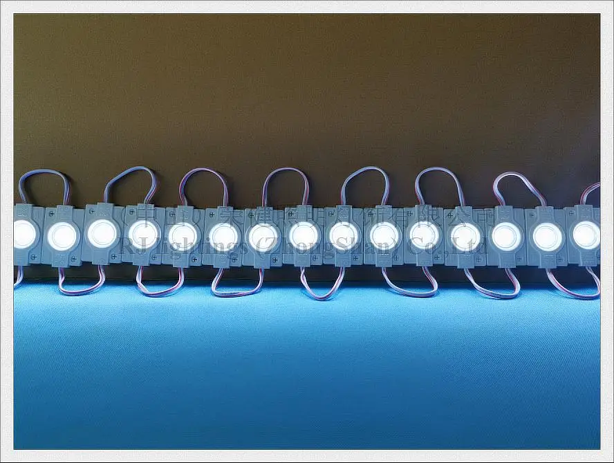 high bright waterproof injection high power 1.5W LED module lamp light advertising light with lens DC12V SMD 3030 42mm*30mm