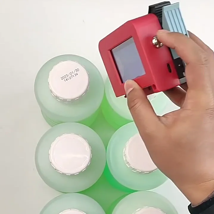 Compact Handheld Inkjet Printer 12.7mm, mini printer Date Coding, Batch Numbering for Carton Outer Packaging | Inkjet Coding Gun