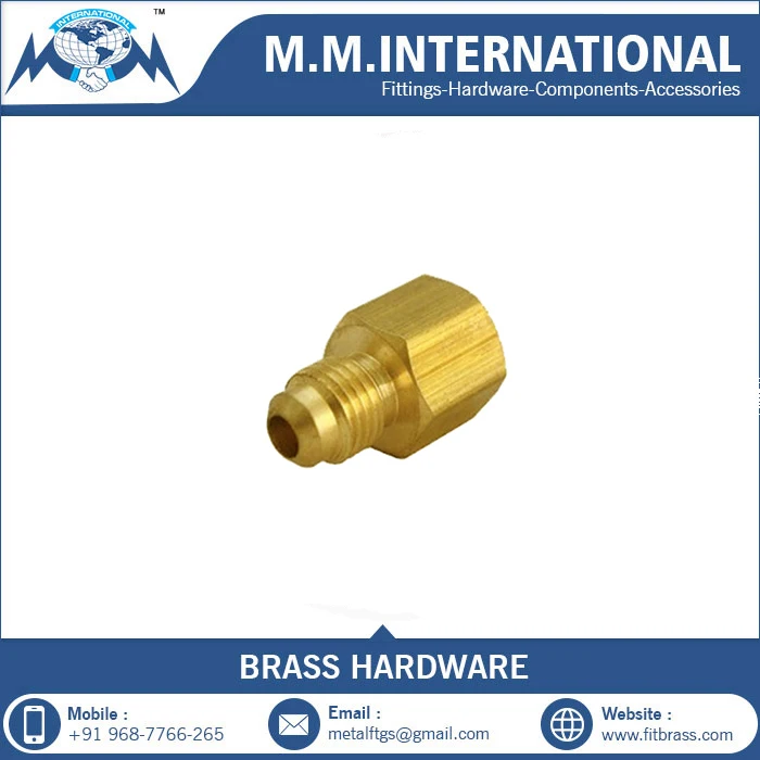 Brass Condenser Union Flare Fittings Forged Metric Fittings