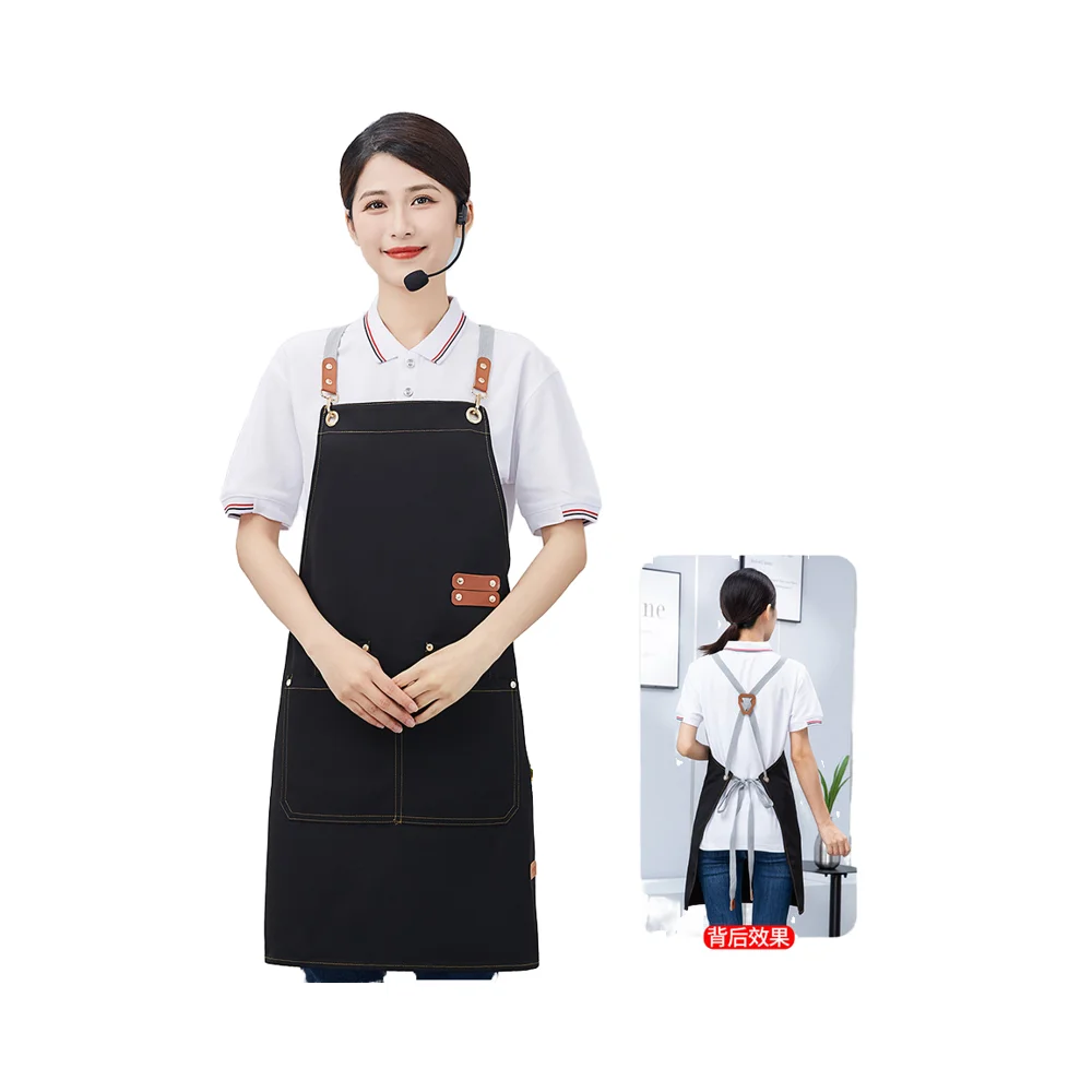 Waterproof and oil-proof cooking apron Kitchen apron