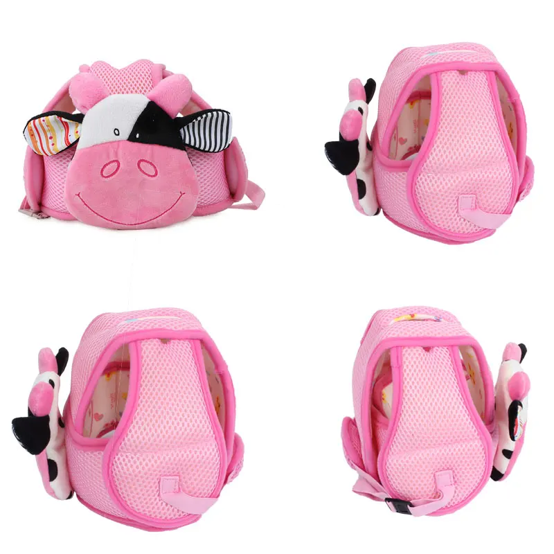 Plush animal Protective baby Head Safety helmet fall protection Hat for walking D140