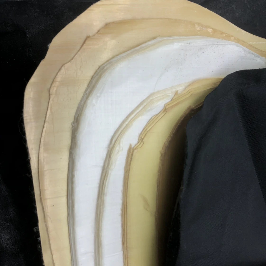 Uhmwpe ткань волокна баллистический материал для защиты от ударов проникновения защитный жилет