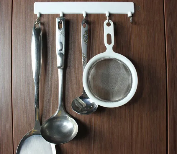 Heavy Duty self adhesive clothes hanger hook rack plastic towel hook