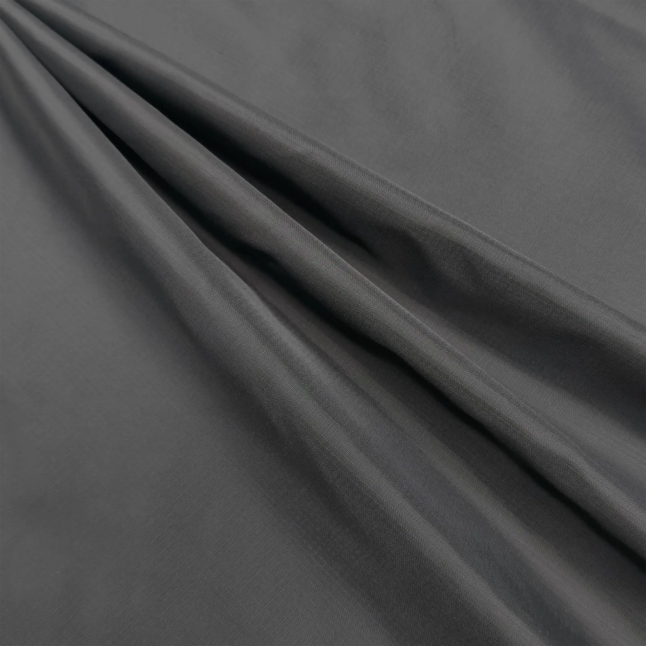 Lightweight jacket woven fabric 40D 300T 0.15x0.15 matte plaid nylon taffeta