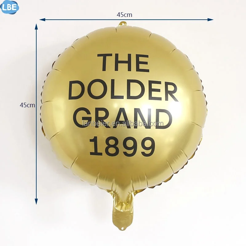 Can be customized 18 inch premium hot round advertising balloons