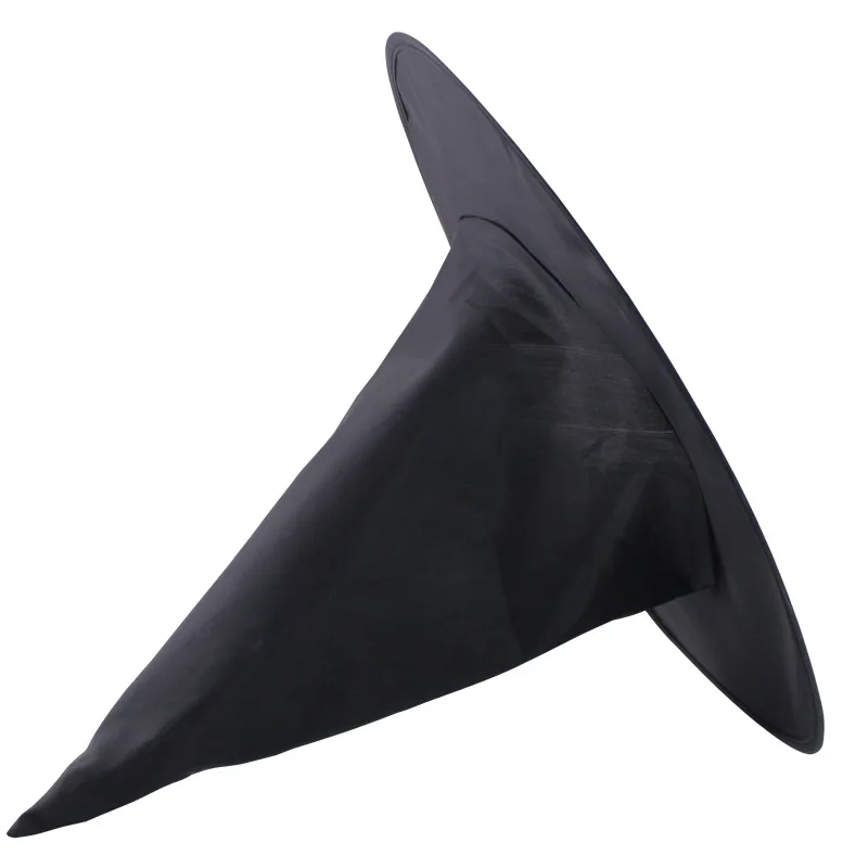 Black Oxford pointed magic hat Halloween witch hat black wizard hat