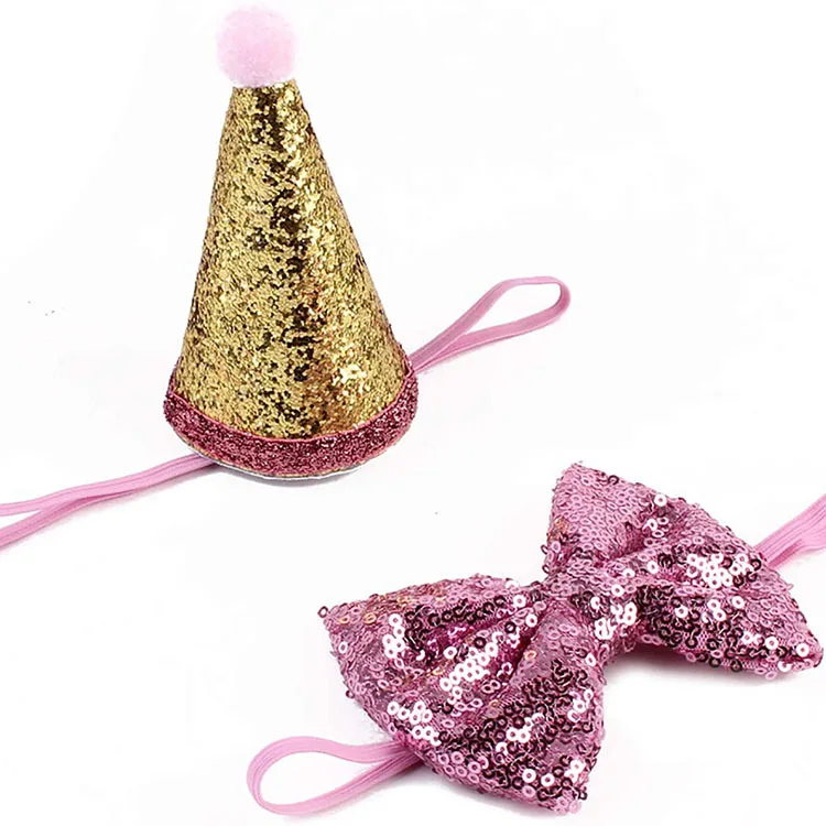 Hot sale WOOF Letter Balloons Paw Print Decorations Balloons set Pet rose gold Birthday Hat and banner or Dog Birthday set