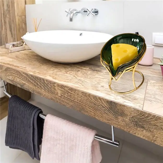 Home Bathroom Soap Case Bar Soap Tray Containers Drain Soap Holder For Shower