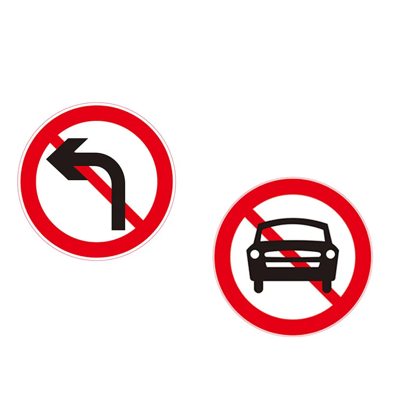 Custom Aluminium and Steel Road Traffic Signs Safety and Danger Triangles for High Visibility Warning