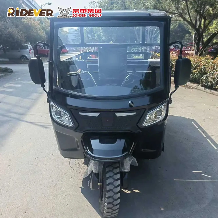 Zongshen HuoYunlong CQ6 Центральная Америка перевозит грузовой бензиновый трехколесный мотоцикл 300 куб. См вода редкие четыре колеса