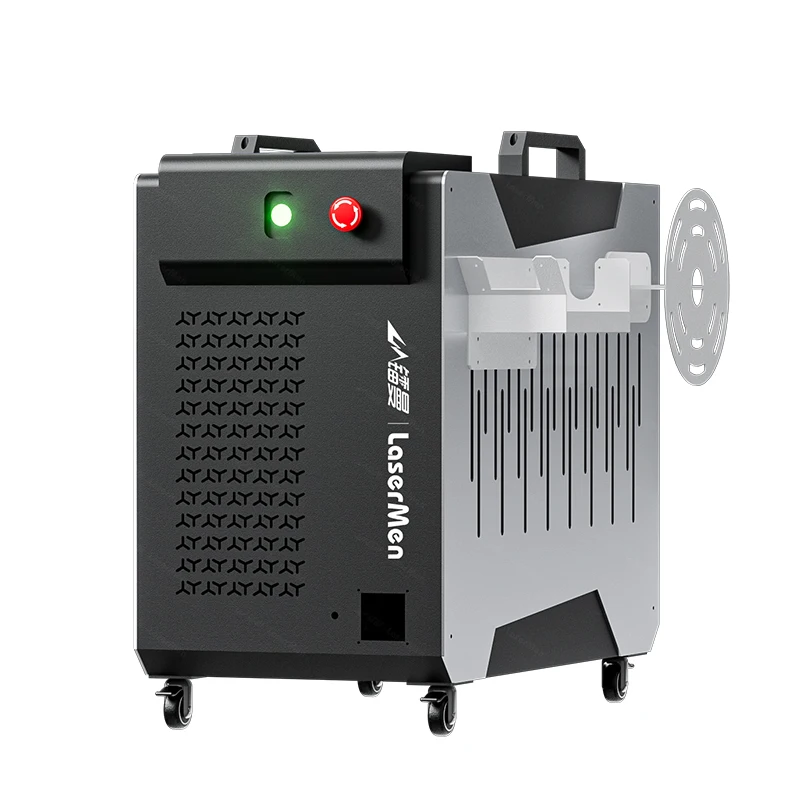 Hot sale LaserMen 1300W 1500W mini model 4 in 1 handheld fiber laser welding machine with air cooling