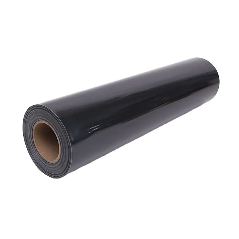 HTV Reflective Material Black Heat Transfer Vinyl Rolls Heat Transfer Vinyl For Clothing