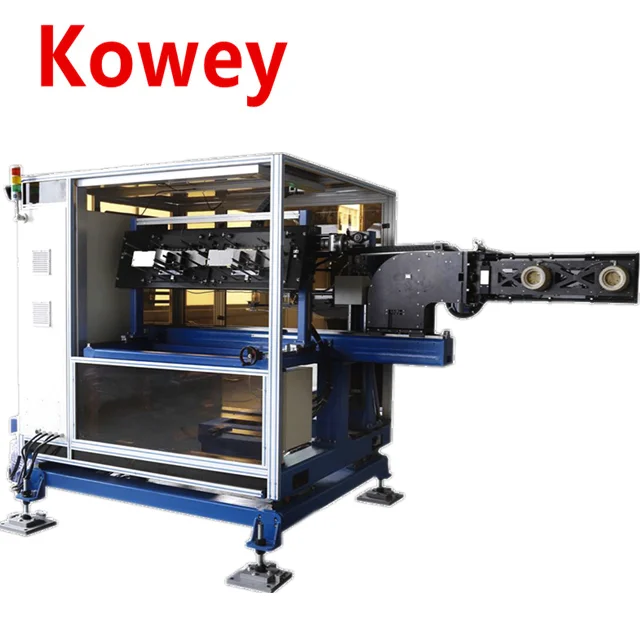 
Ice Cream IML Robot Container In Mold Labelling Side Entry Robots For Cups iml injection molding machine 