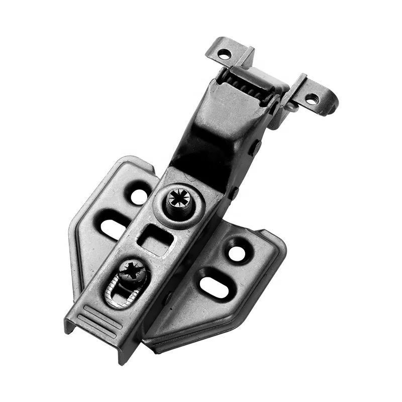 Glass Door Aluminum Frame Hinge Butterfly Plate Hydraulic Soft Close Concealed Hinges Gun Black Furniture Hardware OEM Available