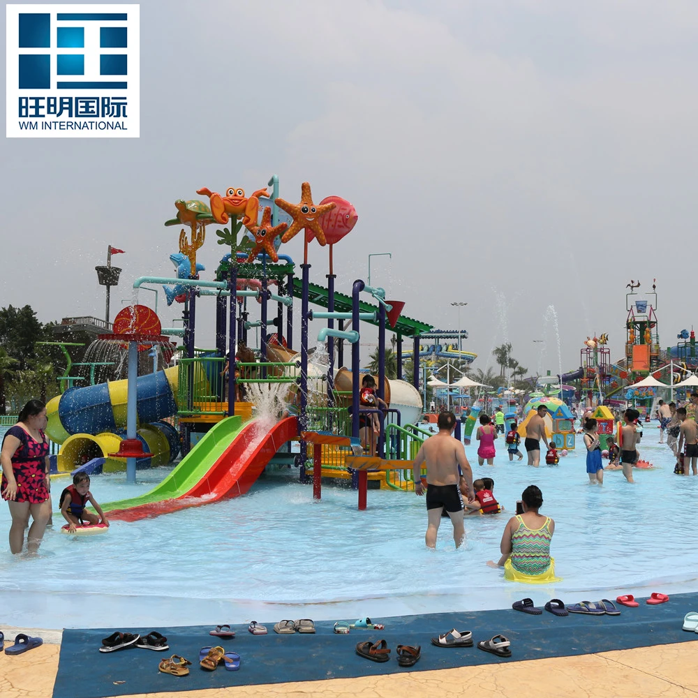 Aqua Park Water Play Equipment Fiberglass Water Slide for Sale