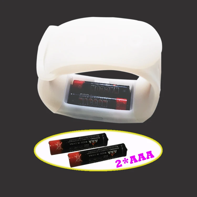 2024 Chinawill 11Lights Glow Bracelets Led Wrist Band Pulsera Led Dmx Control Light Up Bracelets Festival Led Wristbands