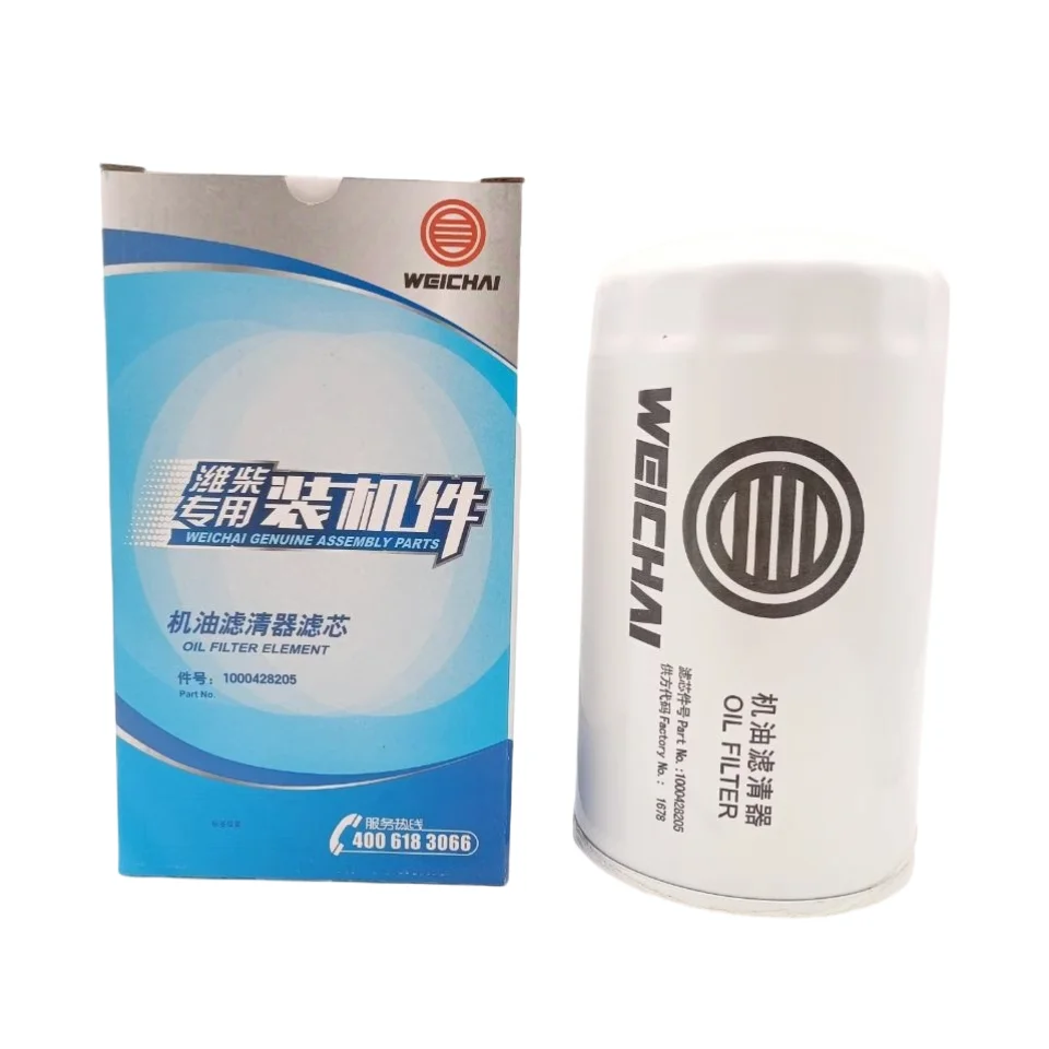 High Quality weichai Truck Oil Filter 1000428205 1000428205A