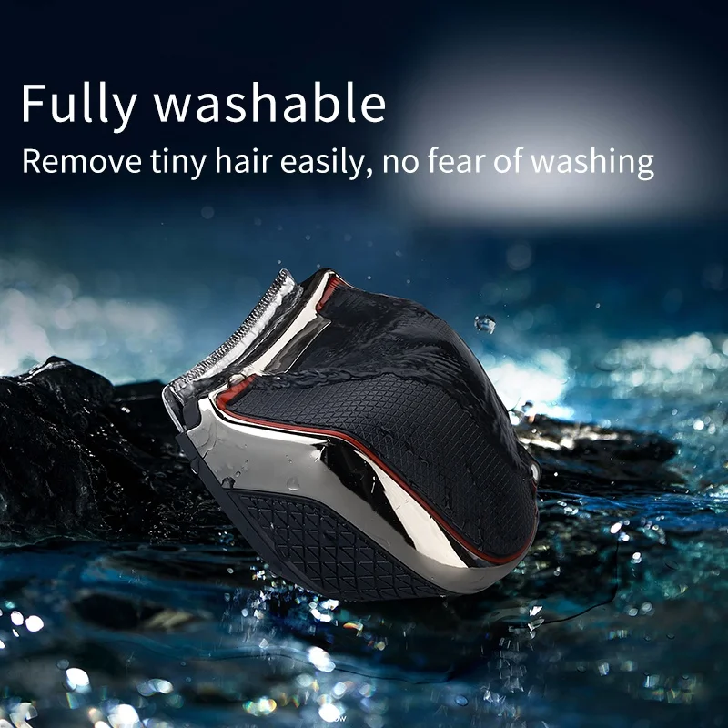Wholesale Washable Waterproof Travel Hair Clipper Mini Professional Barber Rechargeable Portable Electric Hair Trimmer