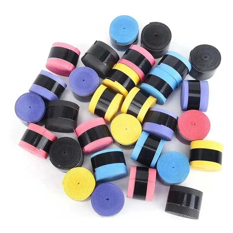 2023 от производителя, оптовая продажа, логотип на заказ, Высококачественная теннисная ракетка OEM, нескользящий ремешок, рукоятка, лента