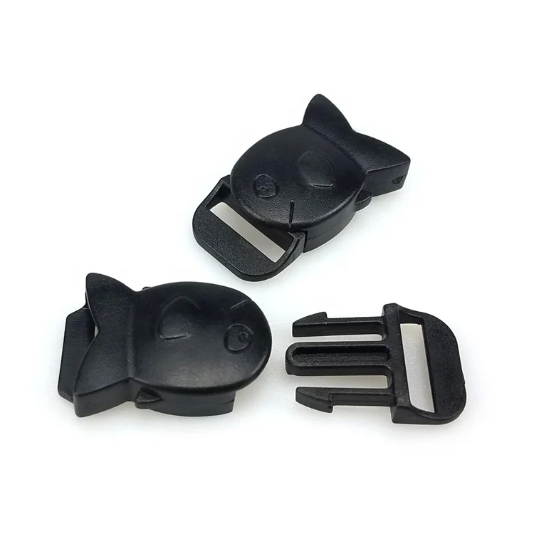 cute fish shape buckle unique design plastic fittings