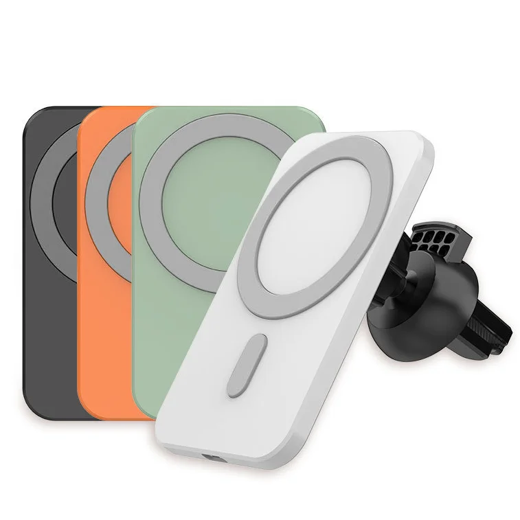 Magnetic Car Chargeur Wireless Phone Holder 15W Fast Magnet Car Wireless Magsaf Charger For Apple For Iphone 13 Charger