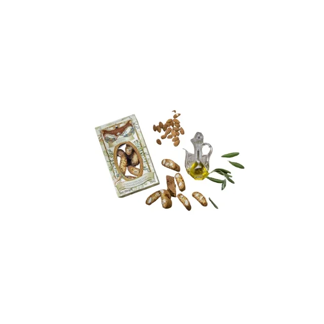 Cantuccini Хрустящие здоровые закуски коробка для печенья итальянское оливковое масло первого отжима натуральные ингредиенты печенье и