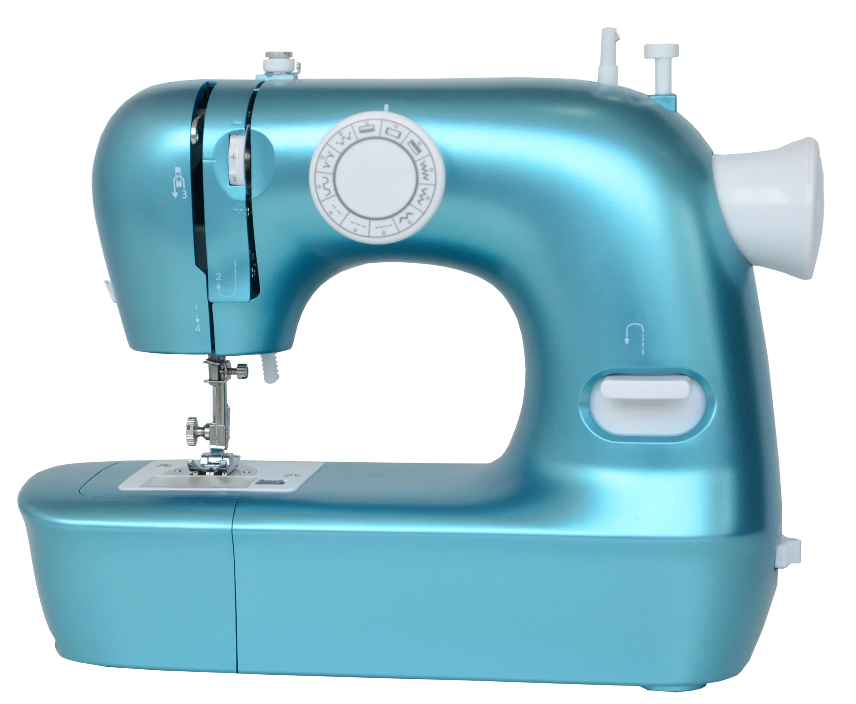 
JG-1803 Blue overlock sewing machine 12 stitches home used electric pattern sewing machine custom 