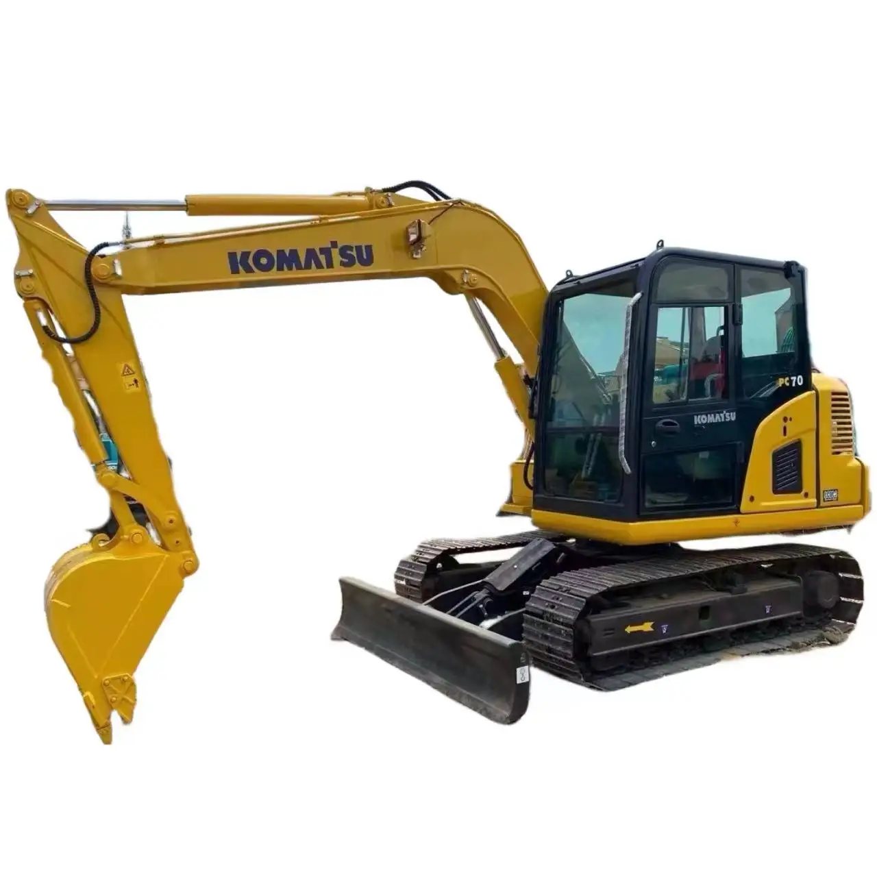 second hand excavator komatsu PC 70 7 tons with cheapest price for sale