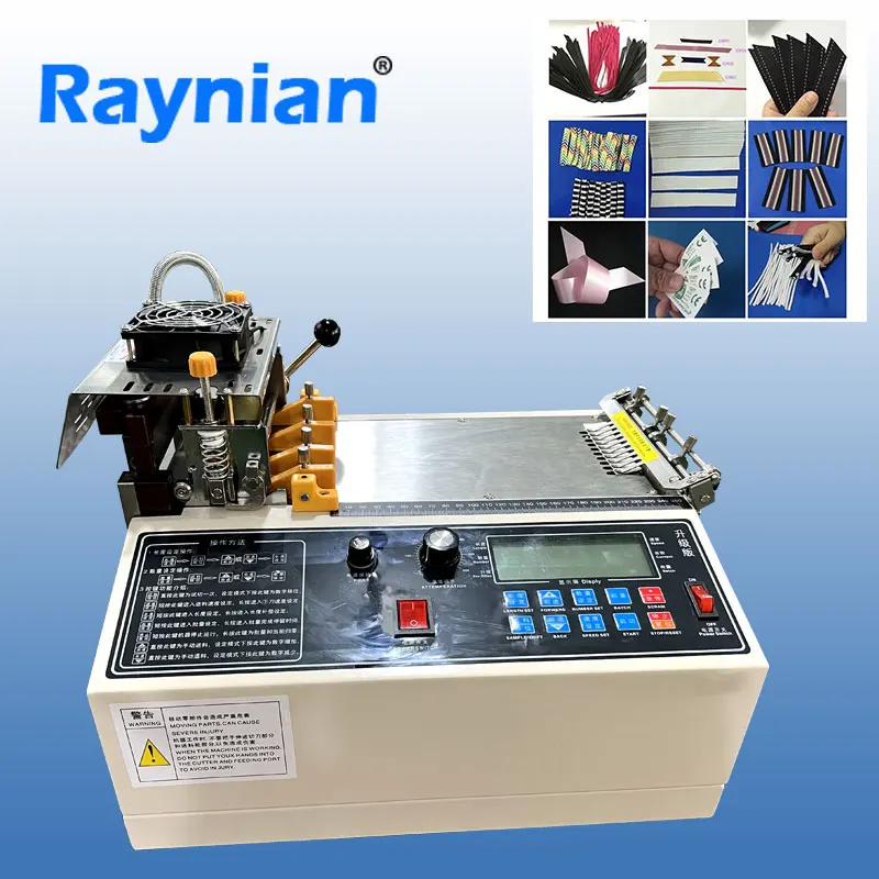 Raynian-XL-140H fully automatic strip cutting machine strip elastic tape microcomputer hot and cold heat heating machine
