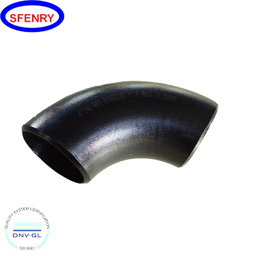  Sfenry ASME сварочный бесшовный фитинг для труб A234 WPB углеродистая сталь 90 градусов длинный радиальный