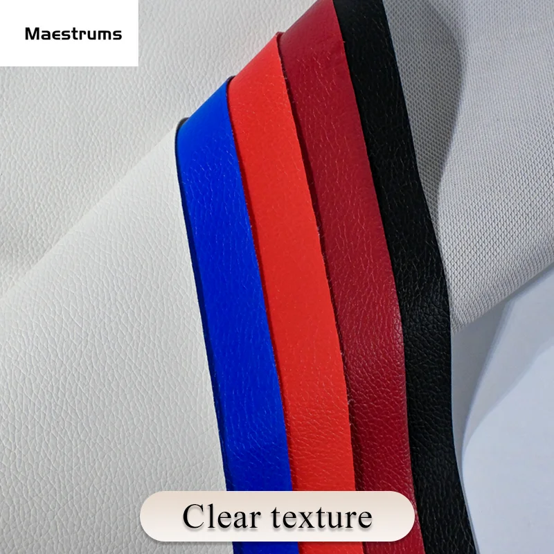Wholesale Customized PVC Artificial Leather Lychee Grain Waterproof and Wear-Resistant for Car Seats & Sofa Direct from Factory